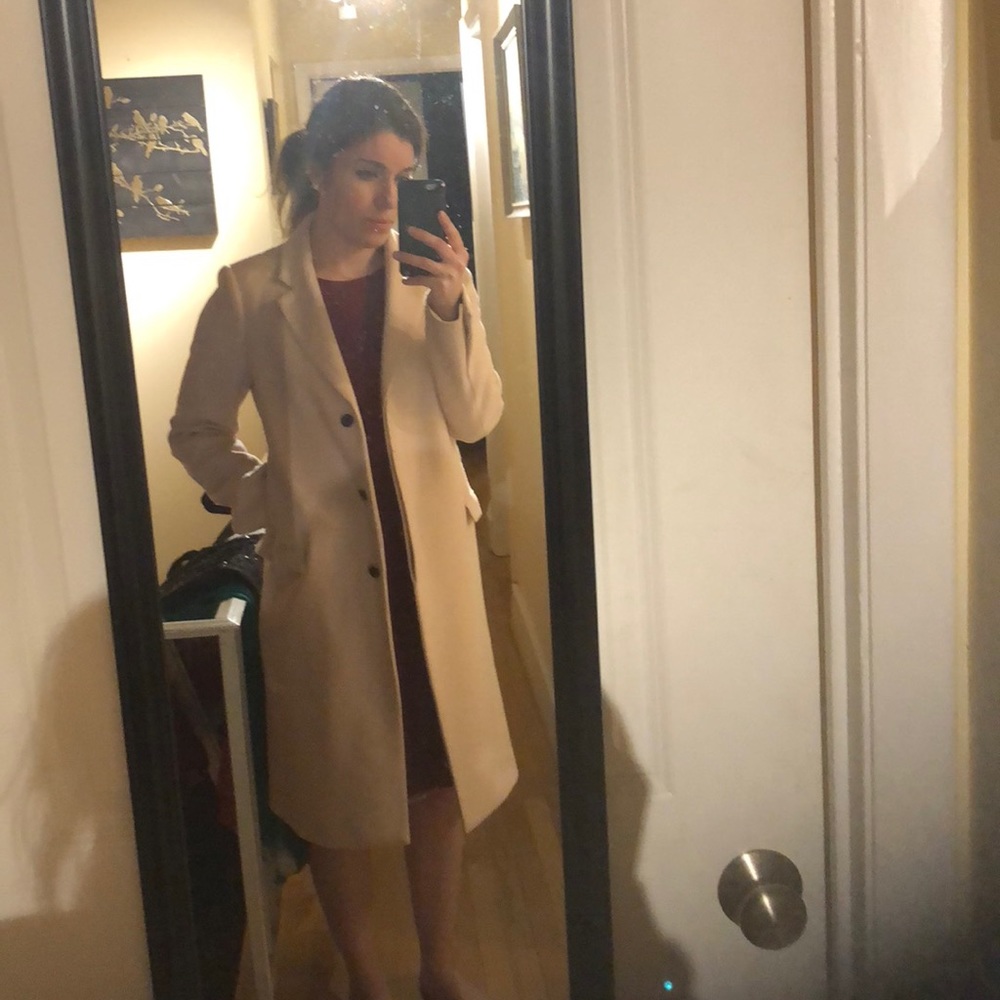 Gorgeous Pale Pink Overcoat